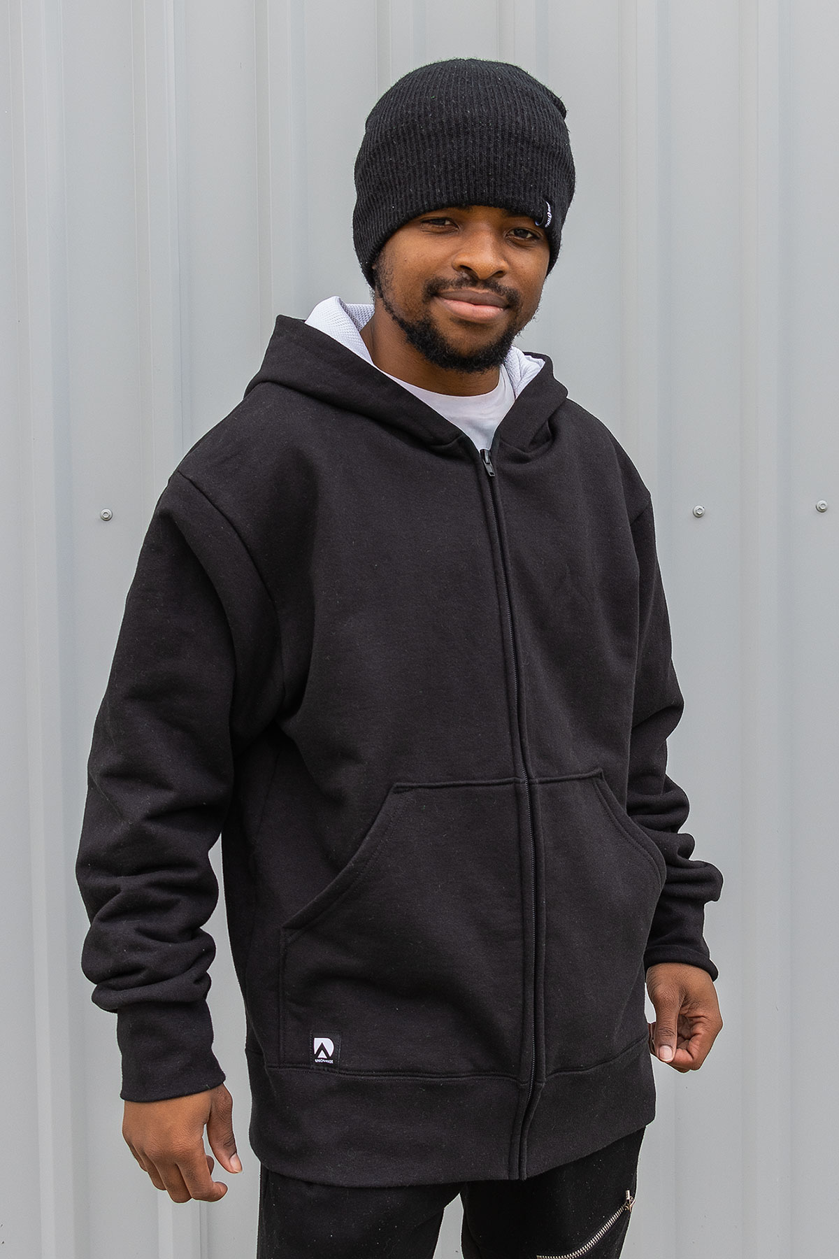 18.2 oz Thermal-Lined Hooded Zip Sweatshirt