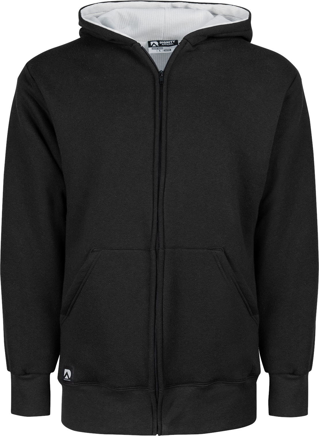 18.2 oz Thermal-Lined Hooded Zip Sweatshirt